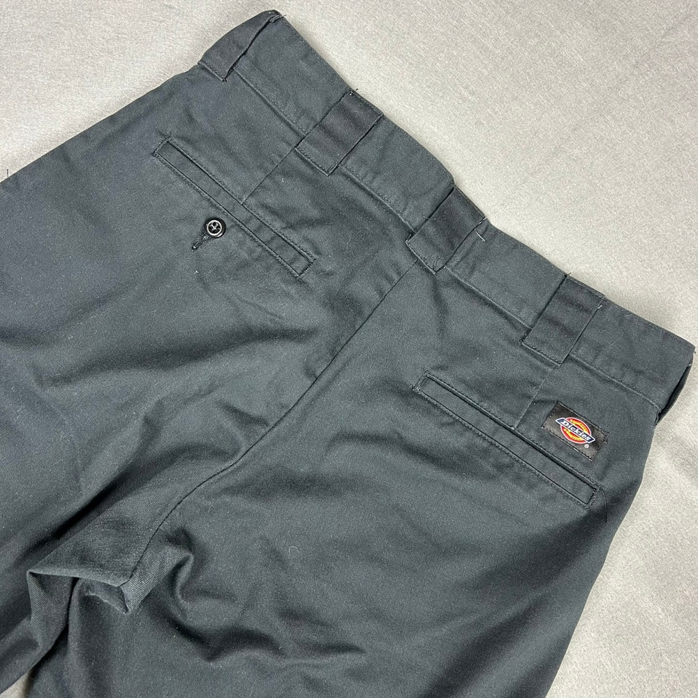Dickies Pants Slim Taper Work Chino Mens 31x30 Black